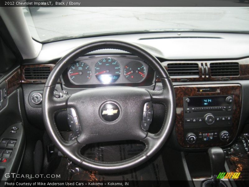 Black / Ebony 2012 Chevrolet Impala LT