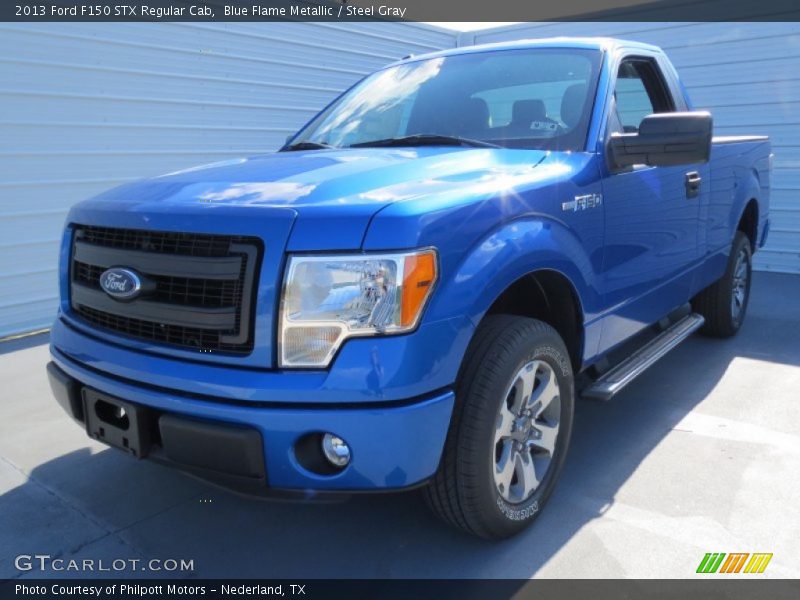 Front 3/4 View of 2013 F150 STX Regular Cab