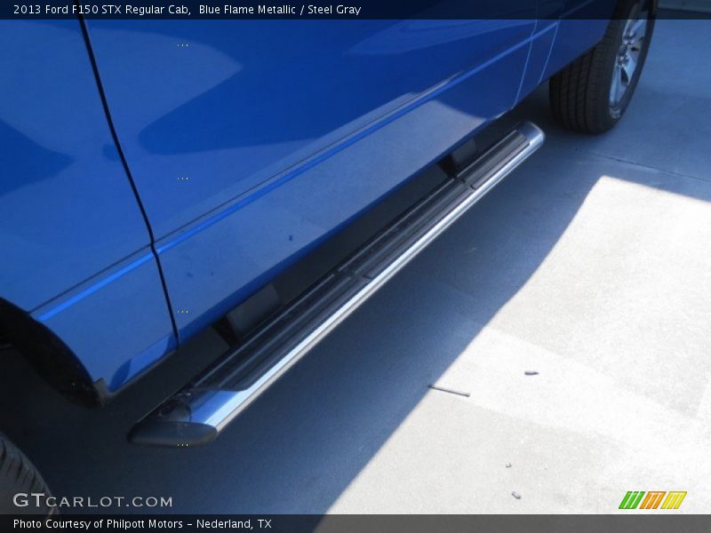 Blue Flame Metallic / Steel Gray 2013 Ford F150 STX Regular Cab