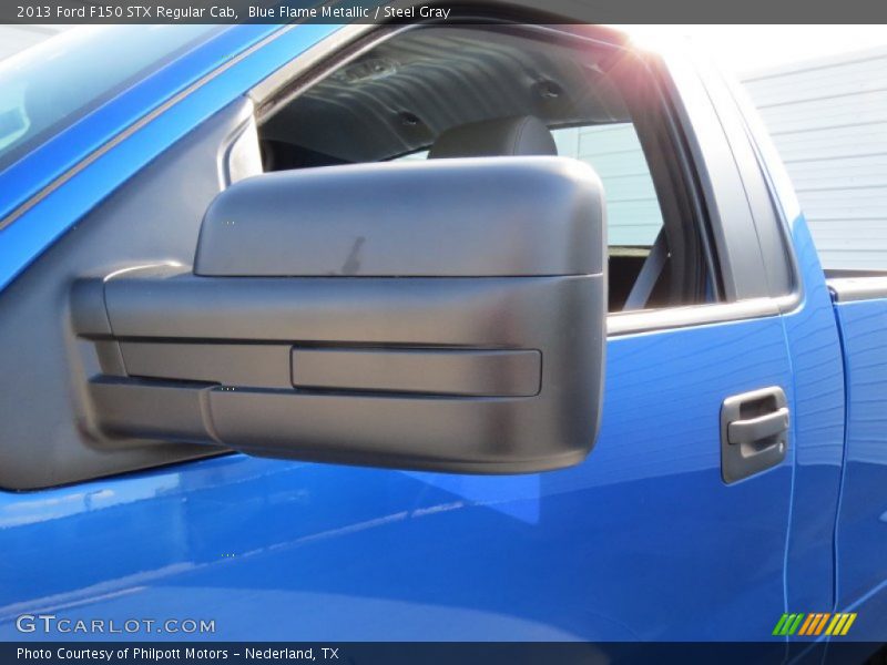 Blue Flame Metallic / Steel Gray 2013 Ford F150 STX Regular Cab