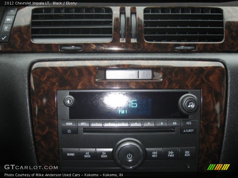 Black / Ebony 2012 Chevrolet Impala LT
