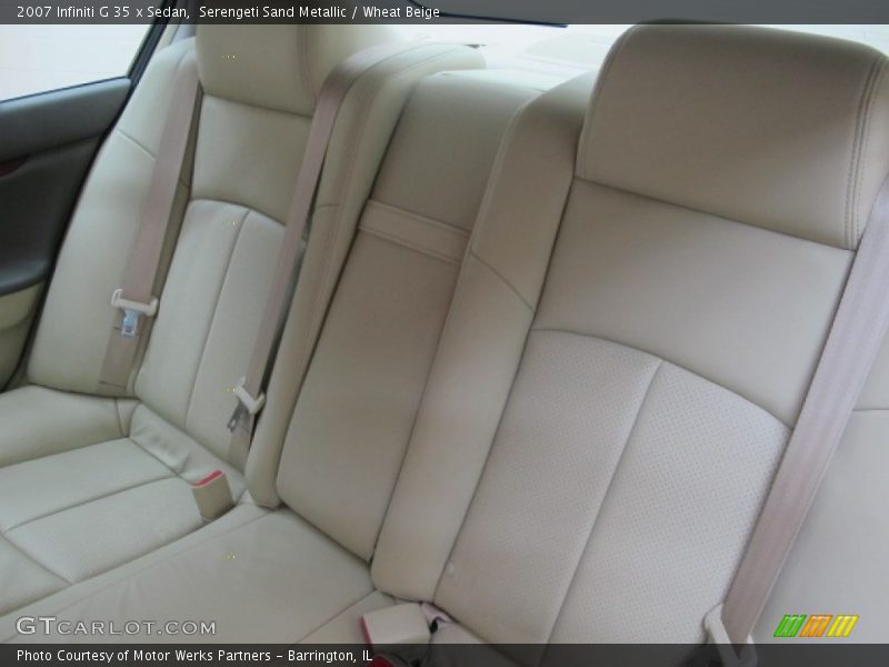 Serengeti Sand Metallic / Wheat Beige 2007 Infiniti G 35 x Sedan