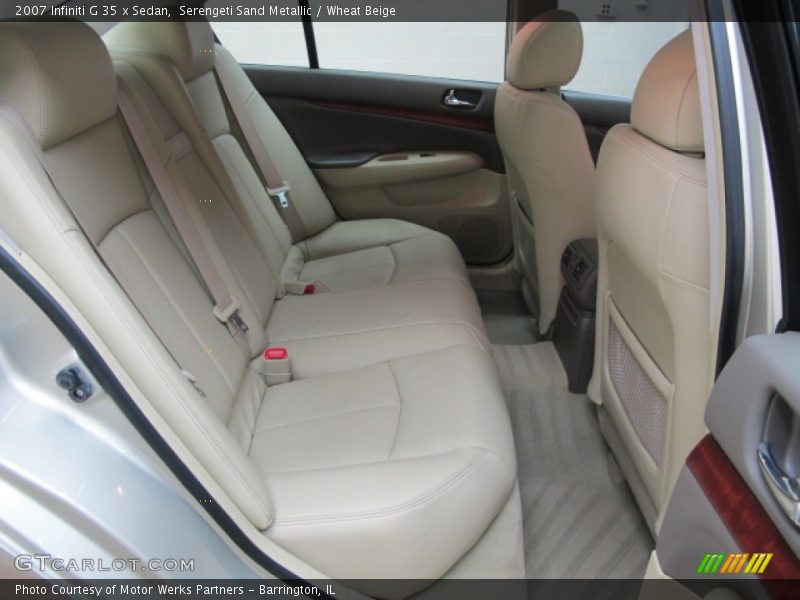 Serengeti Sand Metallic / Wheat Beige 2007 Infiniti G 35 x Sedan