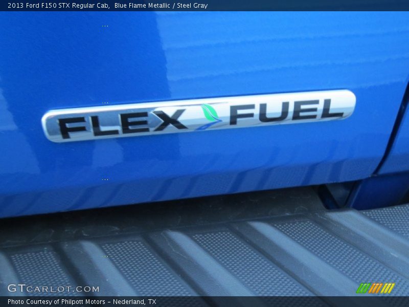 Blue Flame Metallic / Steel Gray 2013 Ford F150 STX Regular Cab