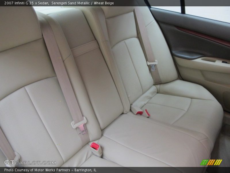 Serengeti Sand Metallic / Wheat Beige 2007 Infiniti G 35 x Sedan