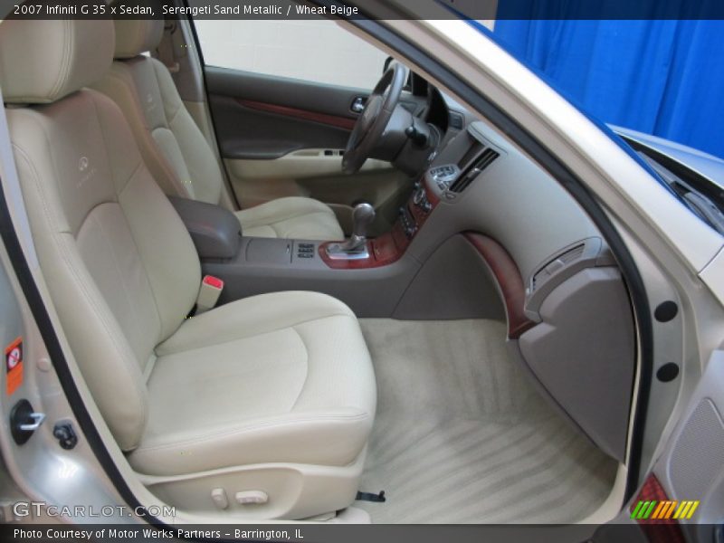 Serengeti Sand Metallic / Wheat Beige 2007 Infiniti G 35 x Sedan