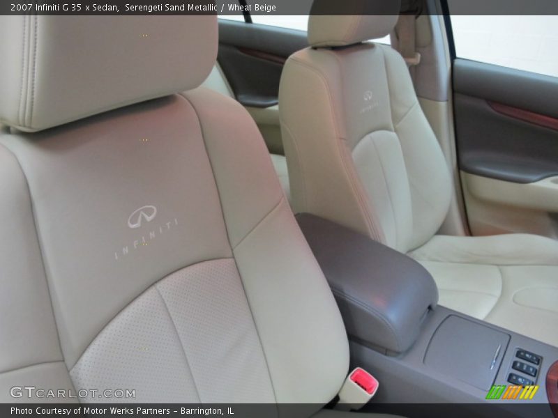 Serengeti Sand Metallic / Wheat Beige 2007 Infiniti G 35 x Sedan