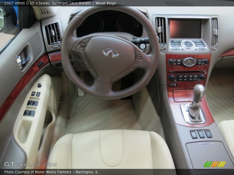 Serengeti Sand Metallic / Wheat Beige 2007 Infiniti G 35 x Sedan