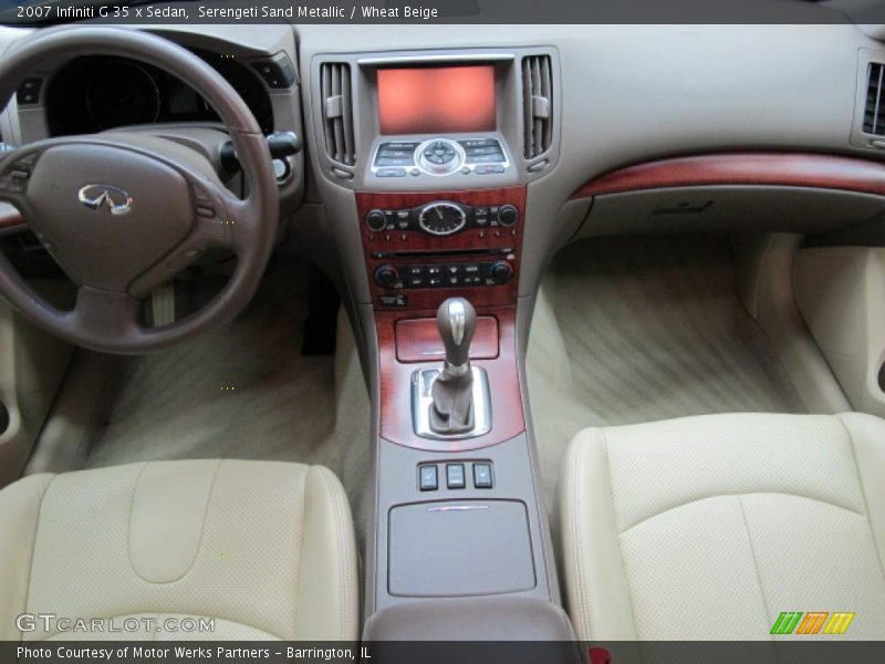 Serengeti Sand Metallic / Wheat Beige 2007 Infiniti G 35 x Sedan