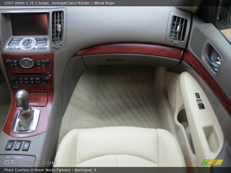 Serengeti Sand Metallic / Wheat Beige 2007 Infiniti G 35 x Sedan