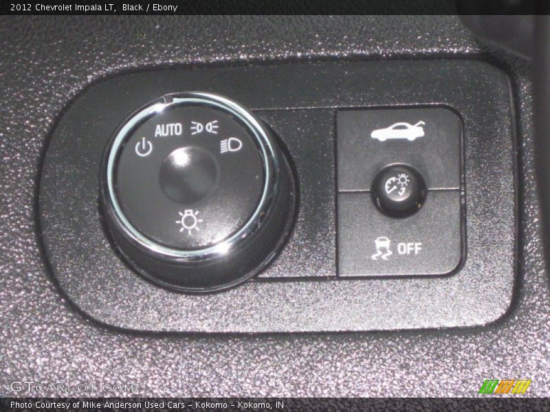 Black / Ebony 2012 Chevrolet Impala LT