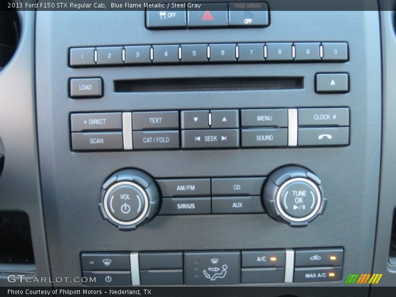 Controls of 2013 F150 STX Regular Cab