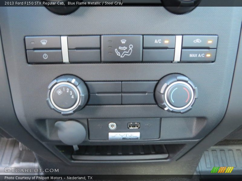 Controls of 2013 F150 STX Regular Cab