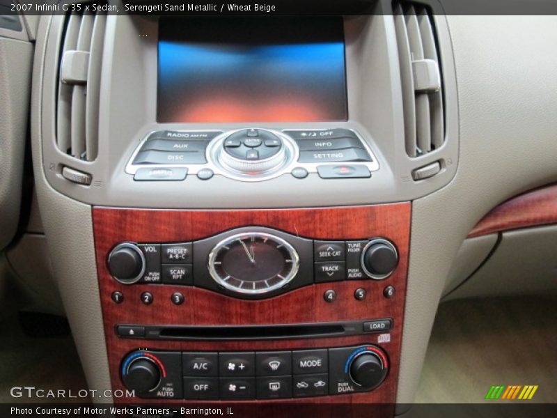 Serengeti Sand Metallic / Wheat Beige 2007 Infiniti G 35 x Sedan