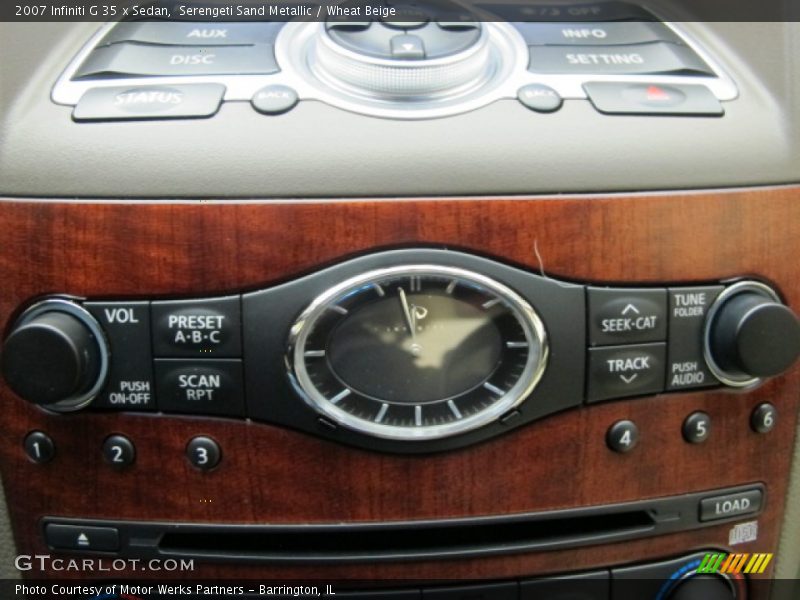 Serengeti Sand Metallic / Wheat Beige 2007 Infiniti G 35 x Sedan