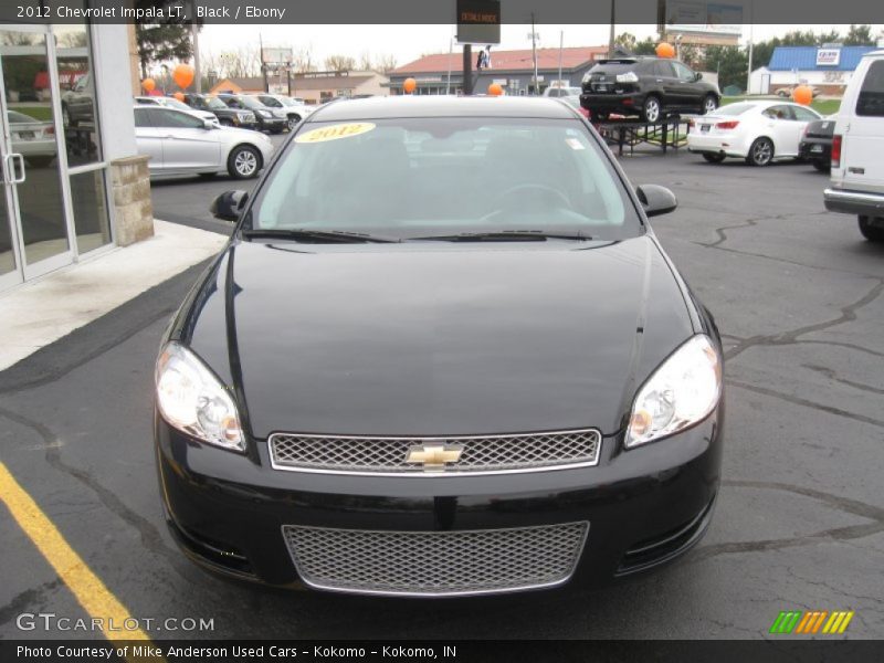 Black / Ebony 2012 Chevrolet Impala LT