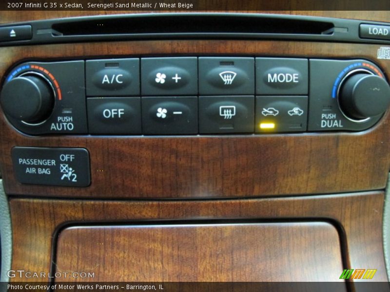 Serengeti Sand Metallic / Wheat Beige 2007 Infiniti G 35 x Sedan