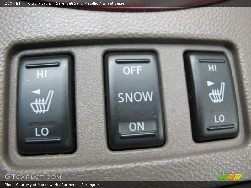 Serengeti Sand Metallic / Wheat Beige 2007 Infiniti G 35 x Sedan