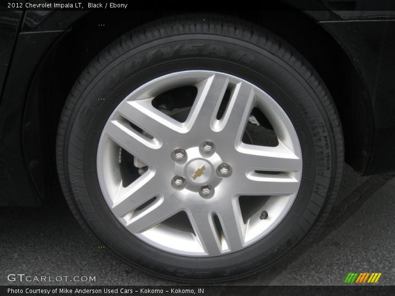 Black / Ebony 2012 Chevrolet Impala LT