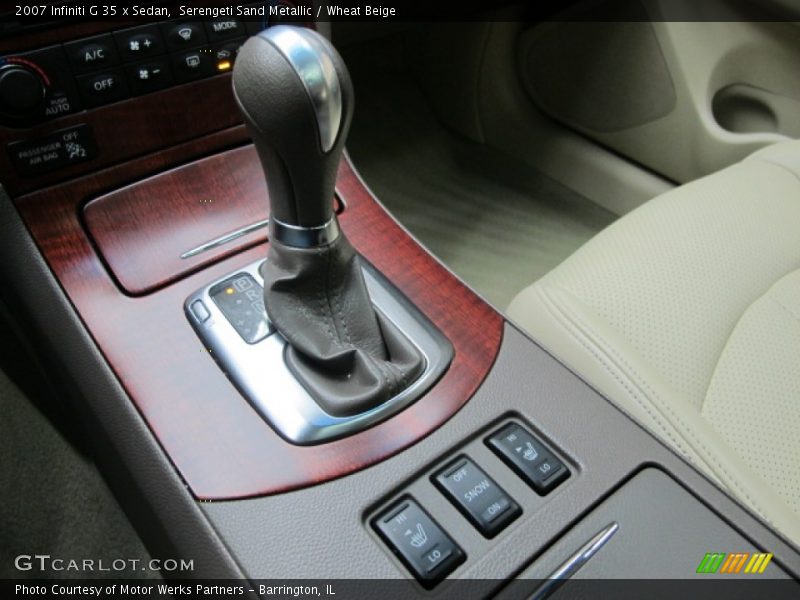 Serengeti Sand Metallic / Wheat Beige 2007 Infiniti G 35 x Sedan