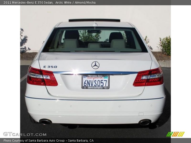 Arctic White / Almond/Mocha 2011 Mercedes-Benz E 350 Sedan