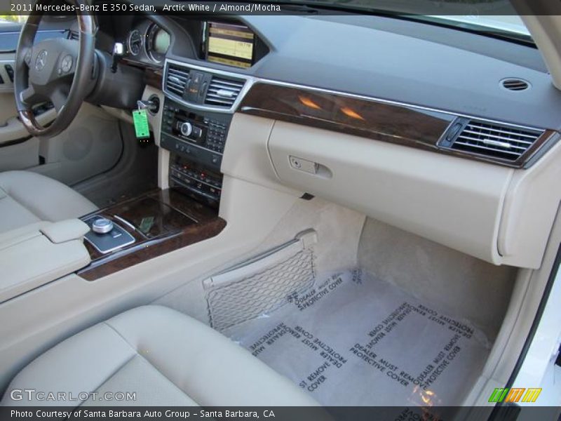Dashboard of 2011 E 350 Sedan