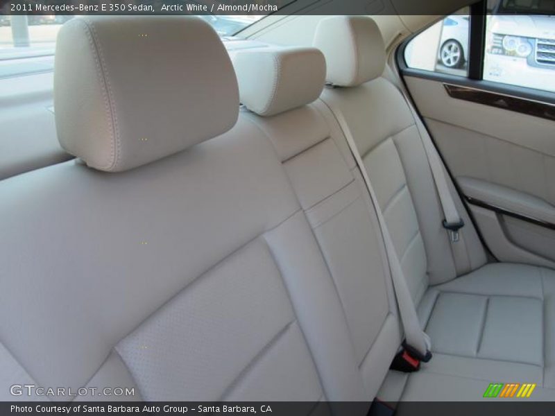 Arctic White / Almond/Mocha 2011 Mercedes-Benz E 350 Sedan