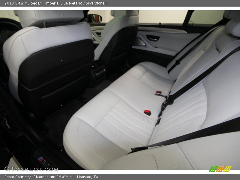 Imperial Blue Metallic / Silverstone II 2013 BMW M5 Sedan