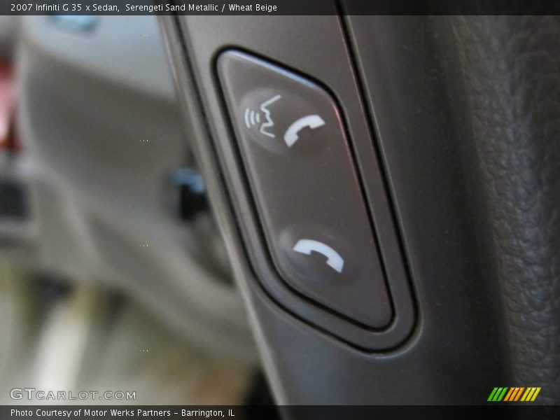 Serengeti Sand Metallic / Wheat Beige 2007 Infiniti G 35 x Sedan