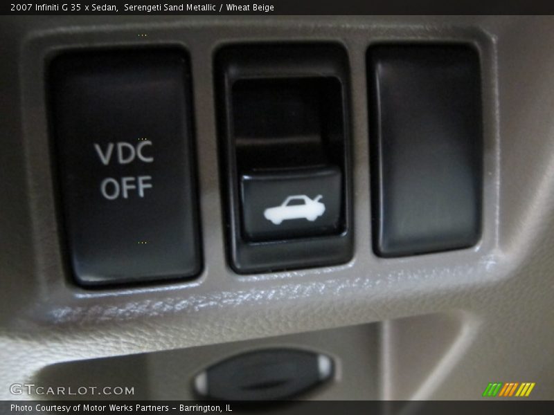 Serengeti Sand Metallic / Wheat Beige 2007 Infiniti G 35 x Sedan