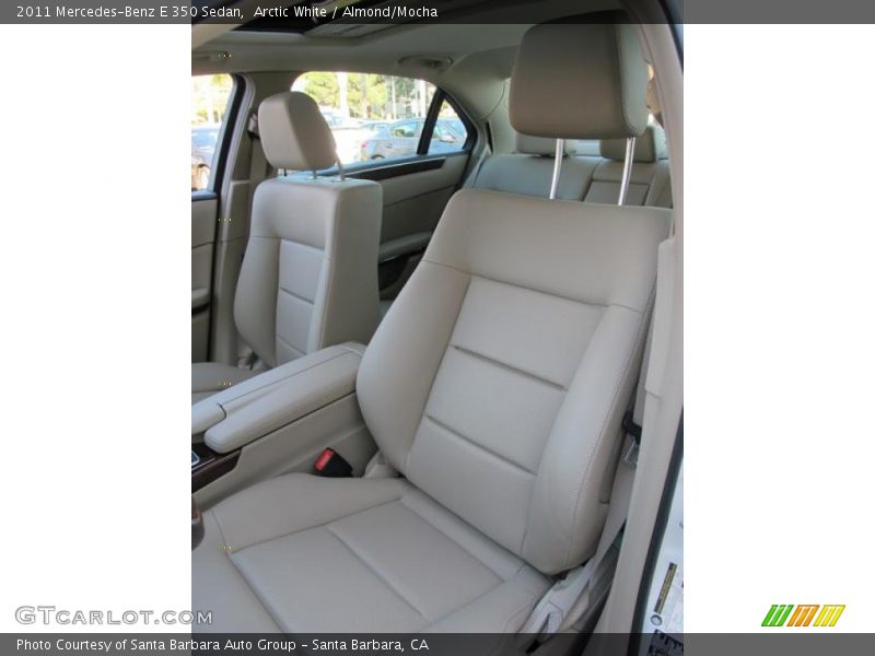 Front Seat of 2011 E 350 Sedan