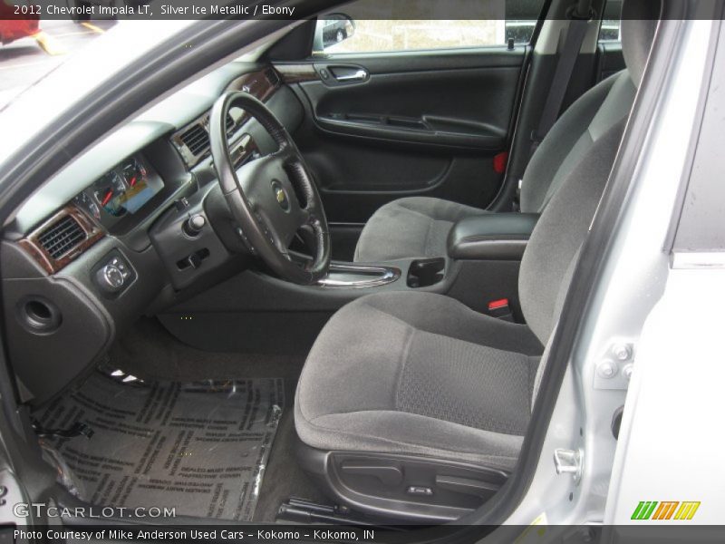 Silver Ice Metallic / Ebony 2012 Chevrolet Impala LT