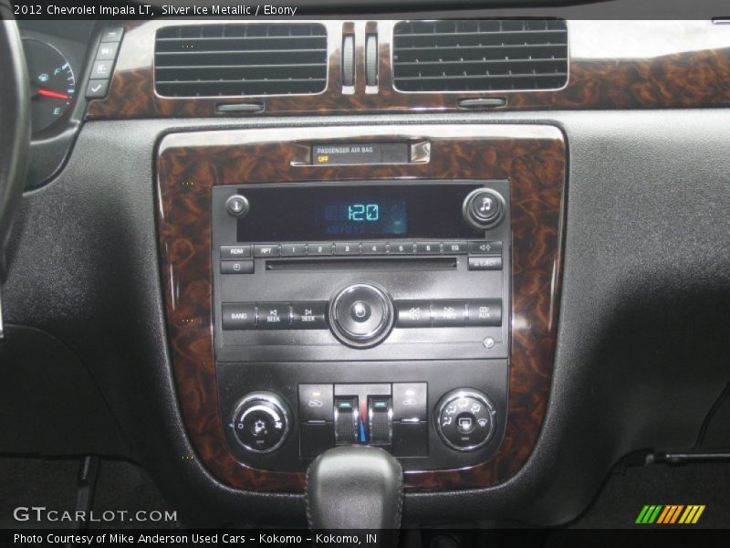 Silver Ice Metallic / Ebony 2012 Chevrolet Impala LT