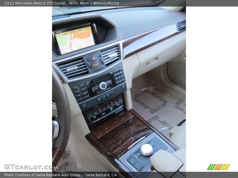 Arctic White / Almond/Mocha 2011 Mercedes-Benz E 350 Sedan