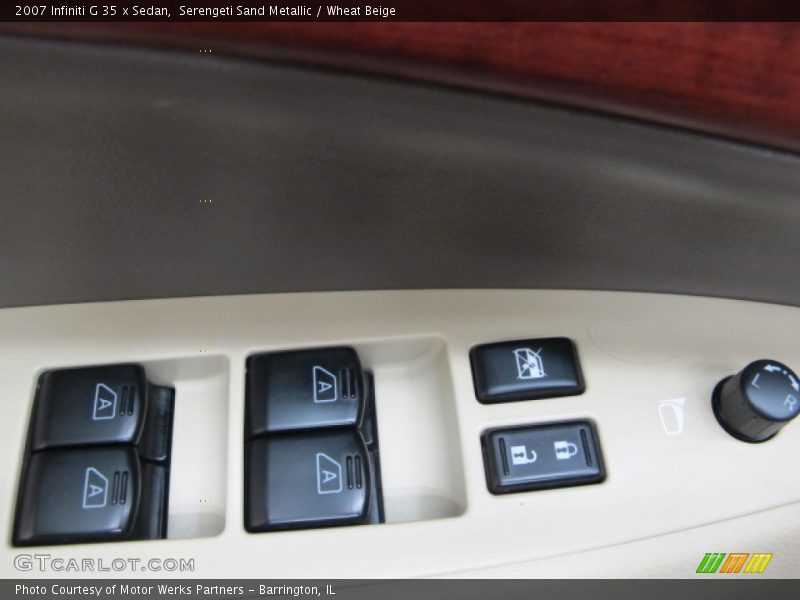 Serengeti Sand Metallic / Wheat Beige 2007 Infiniti G 35 x Sedan
