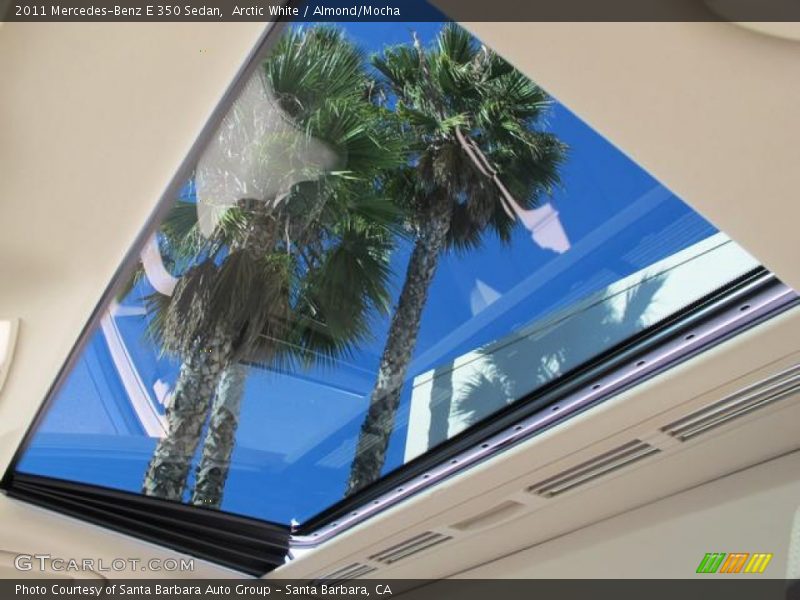Arctic White / Almond/Mocha 2011 Mercedes-Benz E 350 Sedan