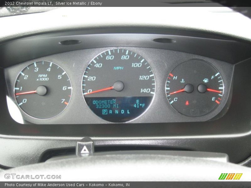 Silver Ice Metallic / Ebony 2012 Chevrolet Impala LT