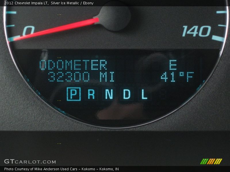 Silver Ice Metallic / Ebony 2012 Chevrolet Impala LT