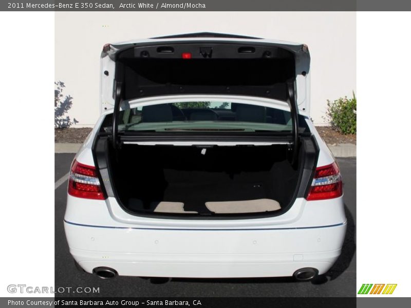 Arctic White / Almond/Mocha 2011 Mercedes-Benz E 350 Sedan