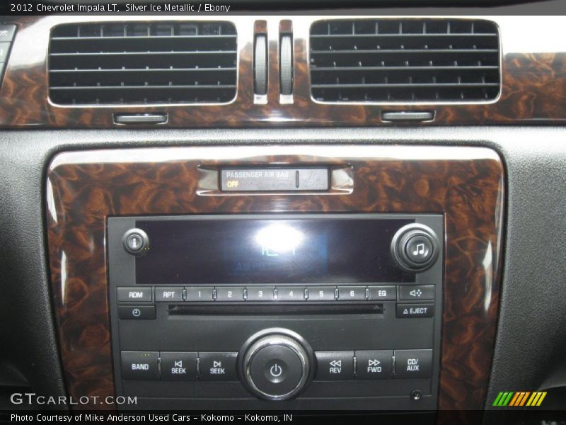 Silver Ice Metallic / Ebony 2012 Chevrolet Impala LT