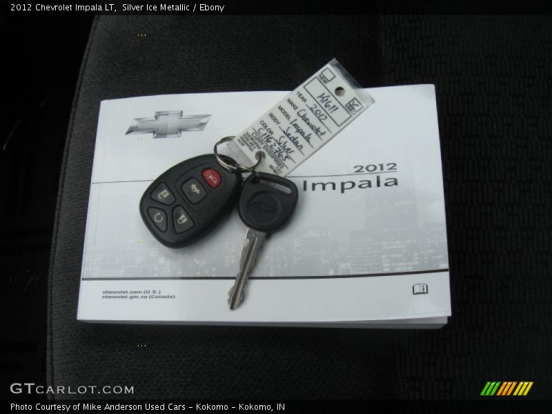 Silver Ice Metallic / Ebony 2012 Chevrolet Impala LT