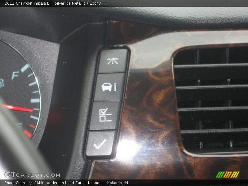Silver Ice Metallic / Ebony 2012 Chevrolet Impala LT