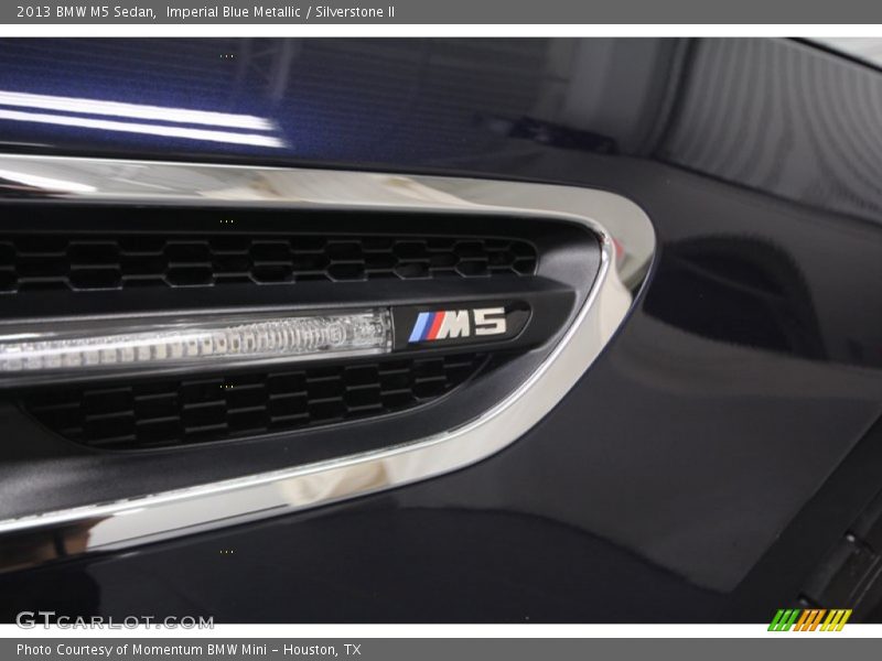 Imperial Blue Metallic / Silverstone II 2013 BMW M5 Sedan