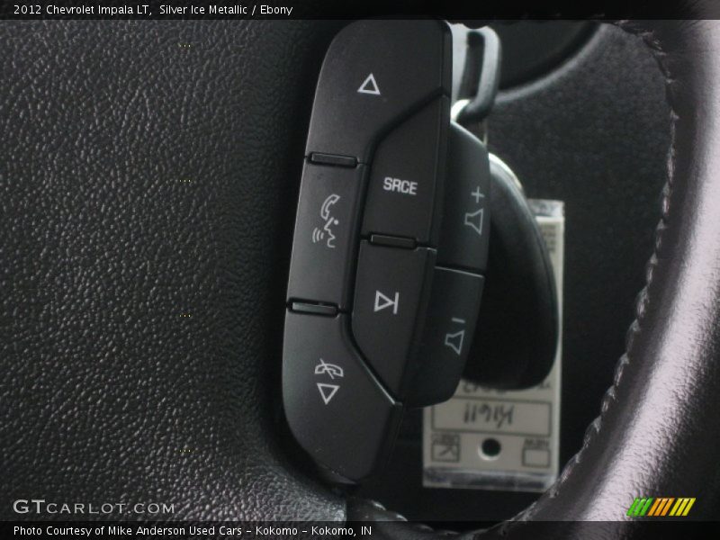 Silver Ice Metallic / Ebony 2012 Chevrolet Impala LT