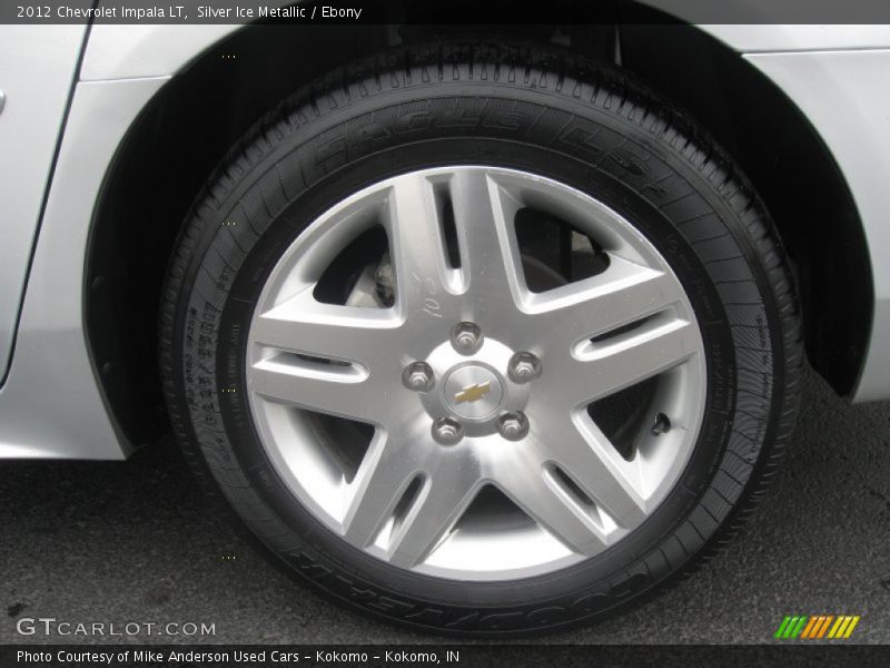 Silver Ice Metallic / Ebony 2012 Chevrolet Impala LT
