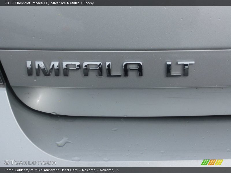 Silver Ice Metallic / Ebony 2012 Chevrolet Impala LT