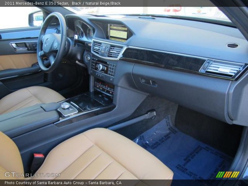  2011 E 350 Sedan Natural Beige/Black Interior