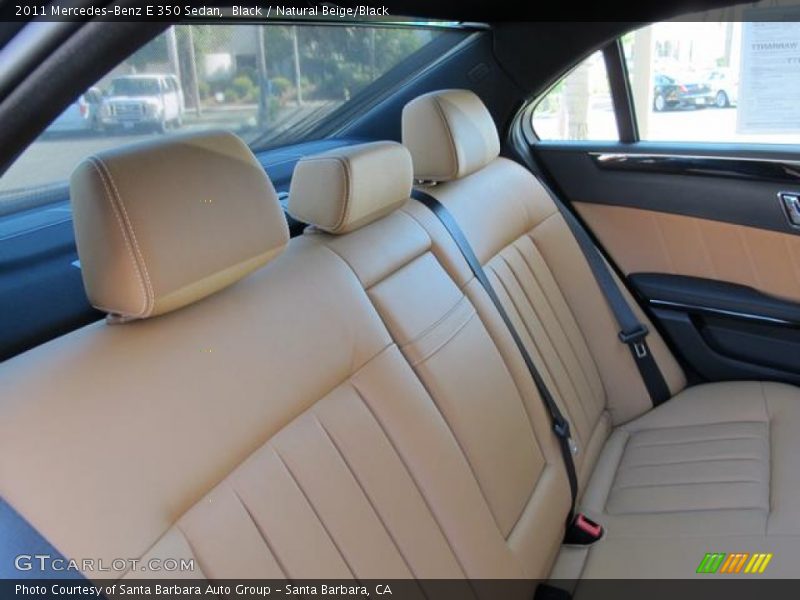 Rear Seat of 2011 E 350 Sedan