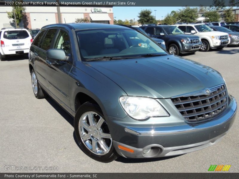 Magnesium Green Pearl / Pastel Slate Gray 2007 Chrysler Pacifica Touring