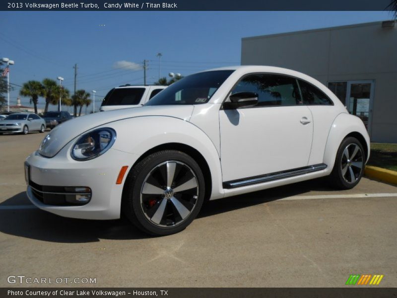 Candy White / Titan Black 2013 Volkswagen Beetle Turbo